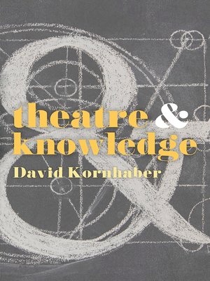 cover image of Theatre and Knowledge